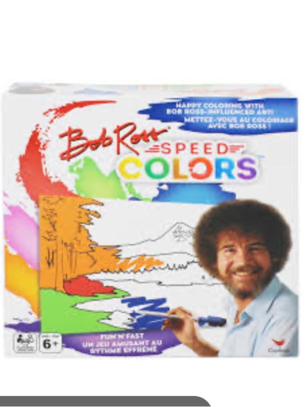 New🌈 Bob Ross Speed Colors Game cards all ages